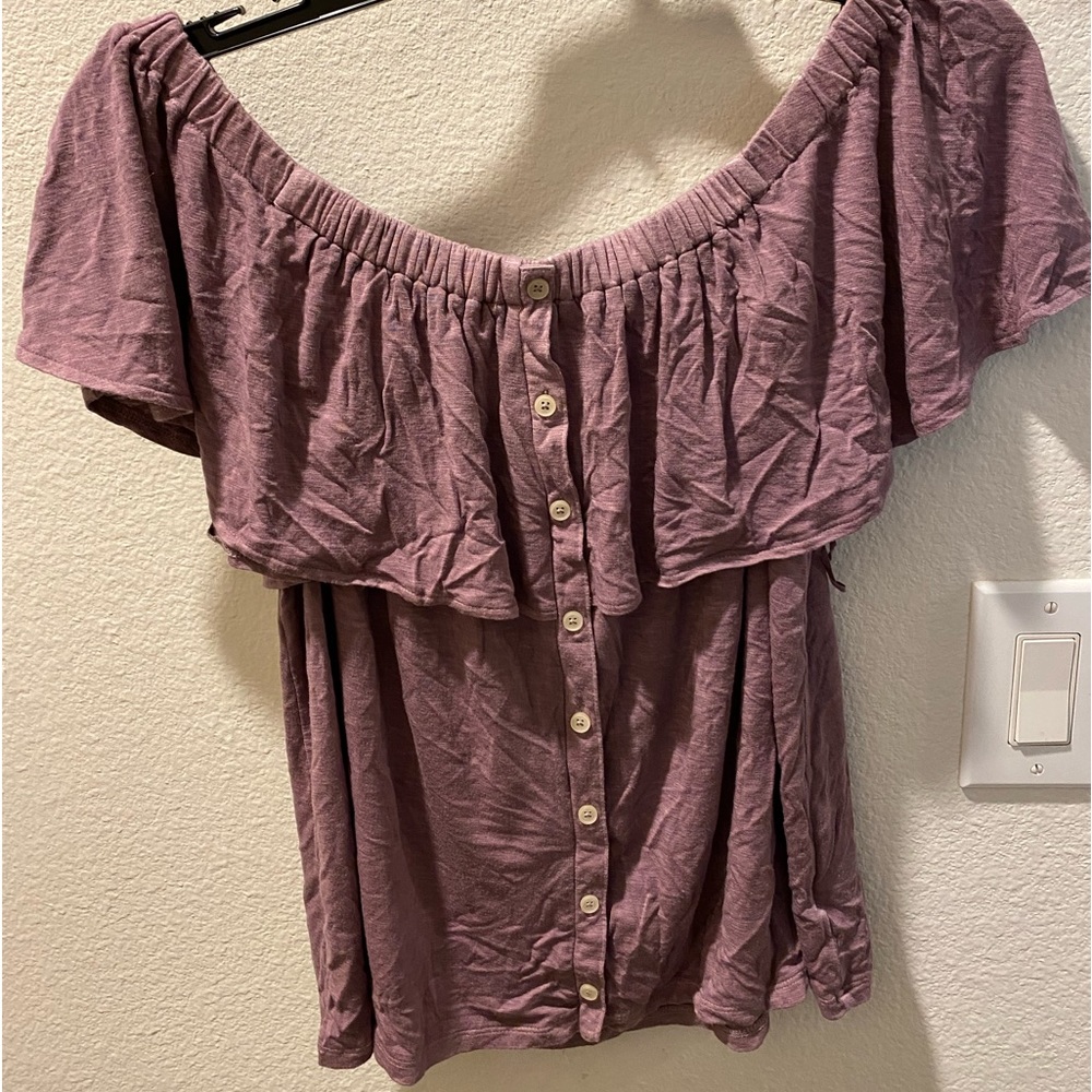 Flowy off the shoulder top